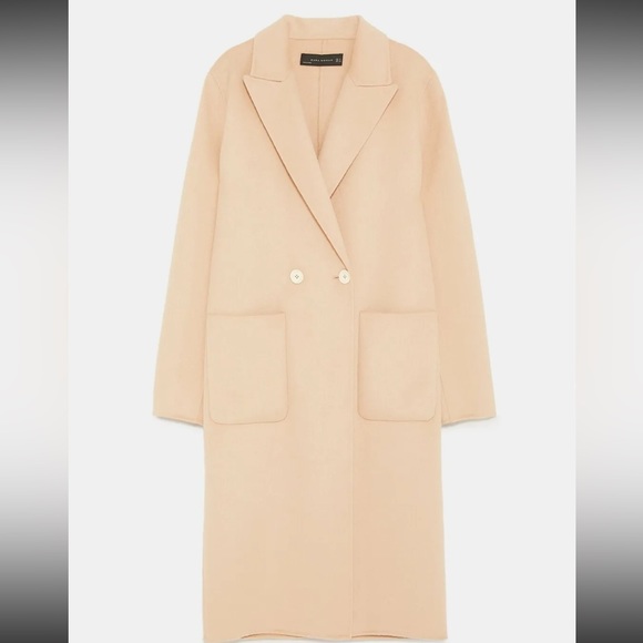 Zara Double breasted coat - BNWOT - S - Picture 8 of 14